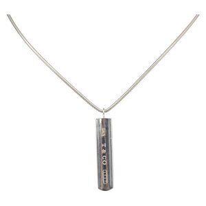 TIFFANY&Co. 1837 Bar Necklace Ag925 Silver